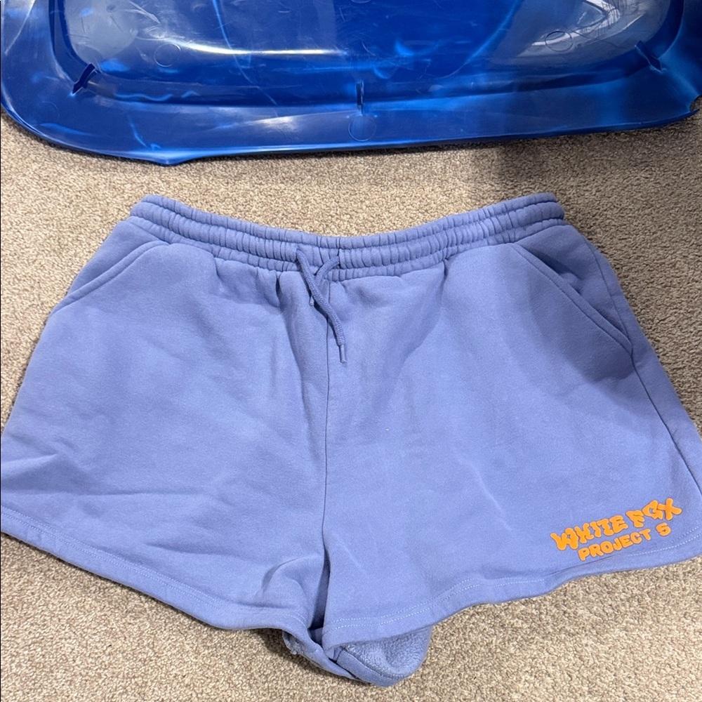 White fox shorts
